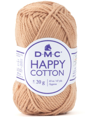happy cotton DMC caramel 803