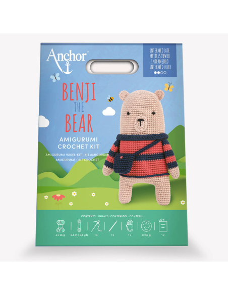 kit ours au crochet Anchor