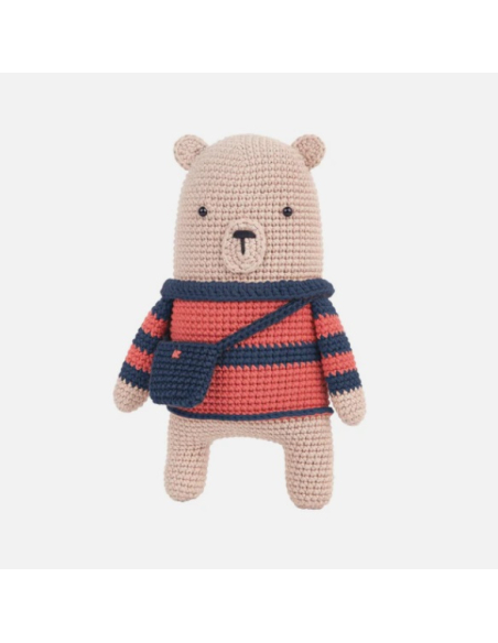 Grand Kit crochet Anchor - Benji l'ours