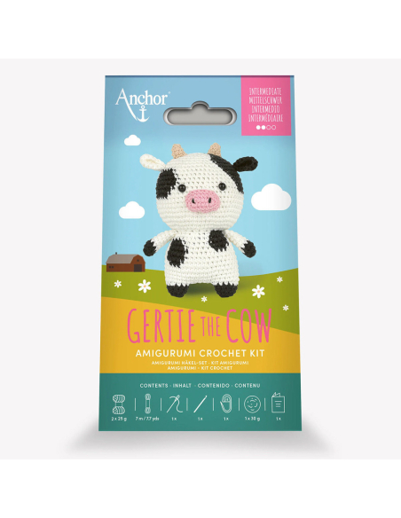 Kit crochet Anchor - Gertie la vache