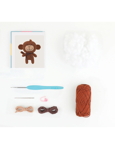Mini Kit crochet Anchor - Mimi le singe