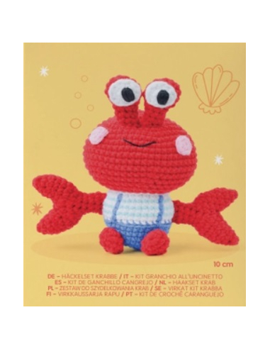 Kit amigurumi Chizu le crabe - Graine Créative