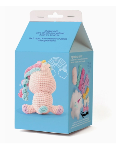 Kit amigurumi Sora la licorne - Graine Créative
