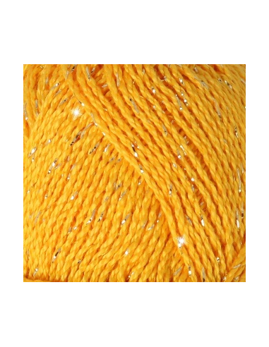 Scheepjes Catona Shine 50 g 208 G jaune / or