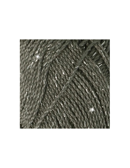 Scheepjes Catona Shine 50 g 242 S gris métal / argent