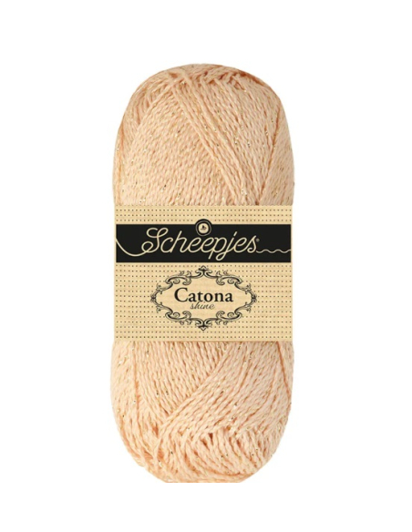 scheepjes catona shine chair doré 255 G