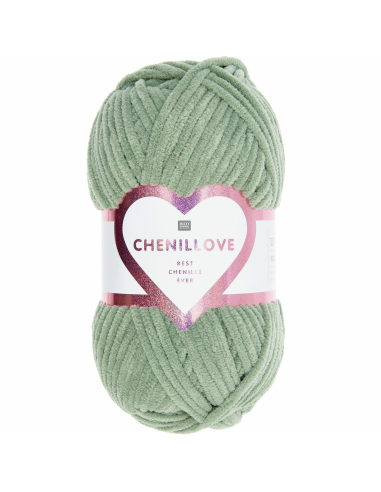 chenillove sauge Rico Design