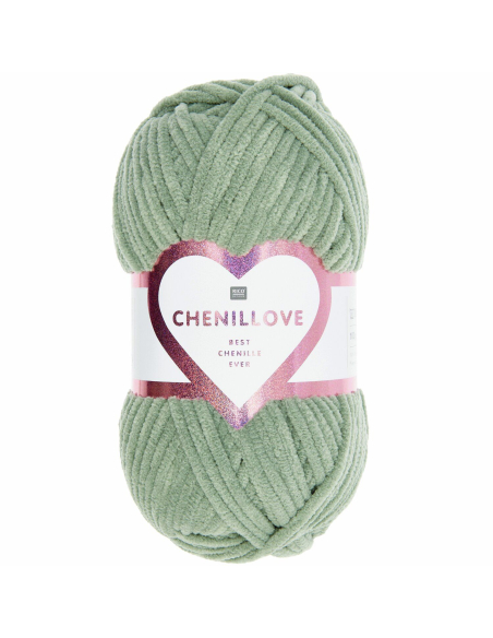 chenillove sauge Rico Design