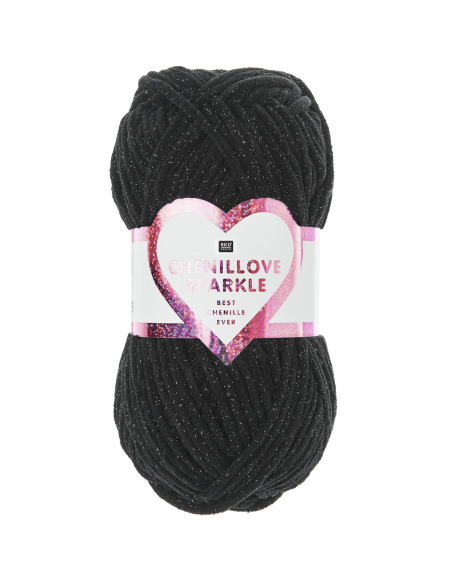 chenillove sparkle noir