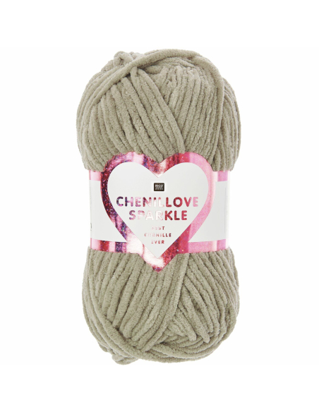 chenillove sparkle taupe