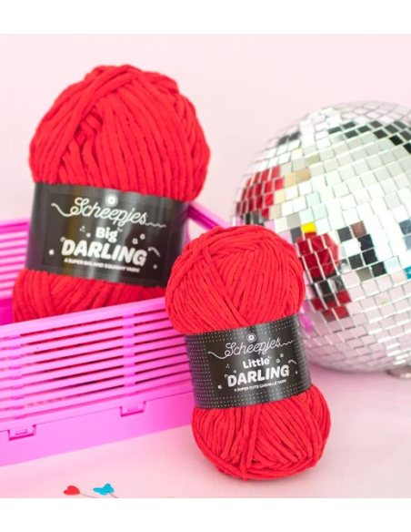 Fil chenille Scheepjes Big Darling (150 g) gris Koala 409