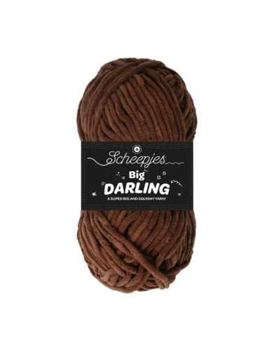 scheepjes big darling marron bigfoot 413