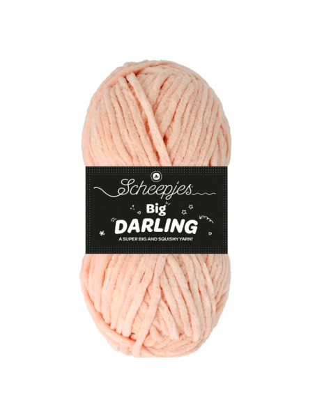 grosse laine scheepjes big darling rose pâle porcelet 415