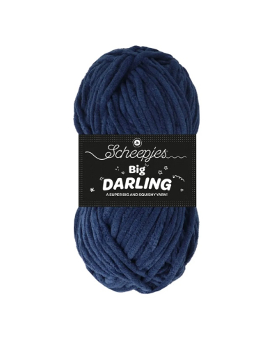 Scheepjes big darling bleu paon 426
