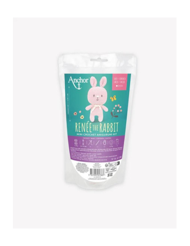 mini kit amigurumi Anchor Renée la lapine