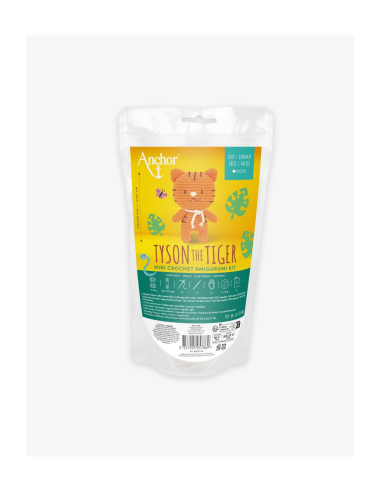 mini kit amigurumi Anchor Tyson le tigre