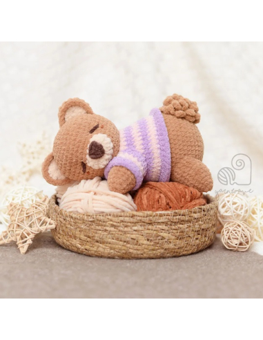 Fil chenille Scheepjes Little Darling sparkles...