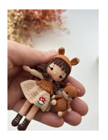Poupées en micro crochet