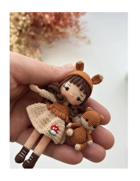 Poupées en micro crochet