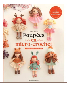 poupées en micro crochet