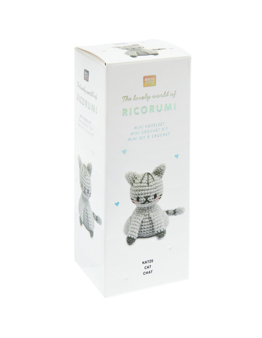 Mini kit crochet ricorumi chat