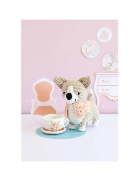 Coffret Lizzie le corgi au crochet - Little Bichon