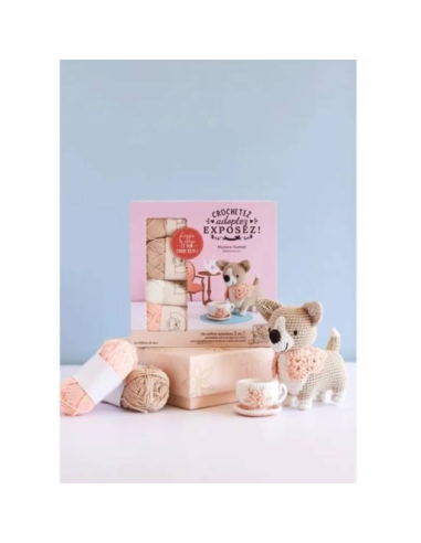 Coffret Lizzie le corgi au crochet - Little Bichon