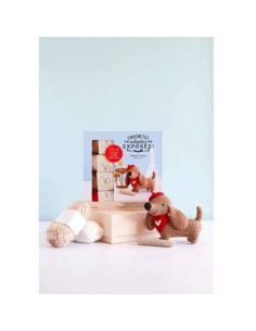 Coffret Marcel le teckel au crochet - Little Bichon