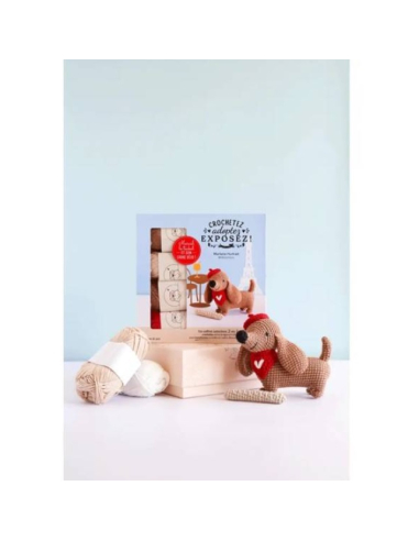 Coffret Marcel le teckel au crochet - Little...