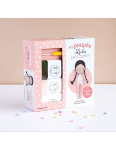 Coffret Ma poupée Lulu au crochet - à habiller
