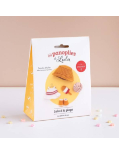 Coffret panoplie pour la poupée Lulu au crochet - la plage