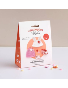 Coffret panoplie pour la poupée Lulu au crochet - fête...