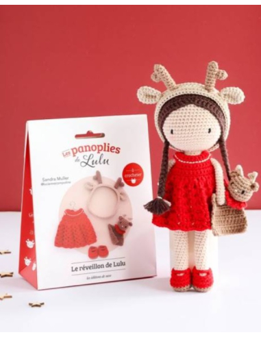 Coffret panoplie pour la poupée Lulu au crochet...