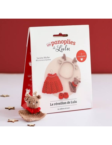 Coffret panoplie pour la poupée Lulu au crochet - le réveillon de Lulu