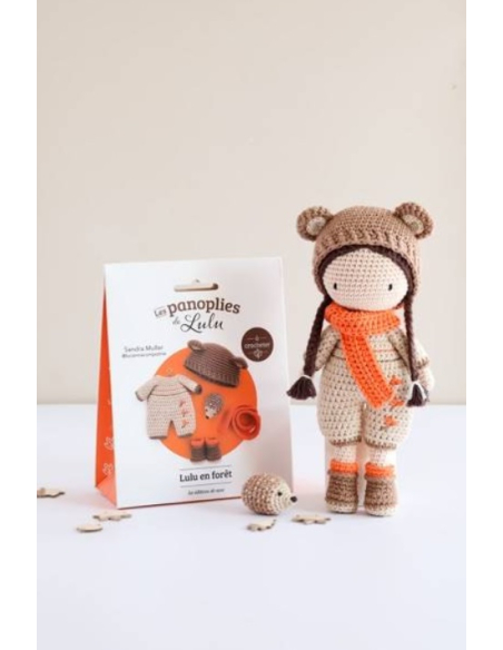 Coffret panoplie pour la poupée Lulu au crochet - Lulu en forêt