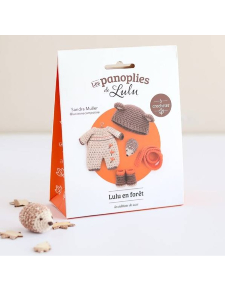 Coffret panoplie pour la poupée Lulu au crochet - Lulu en forêt
