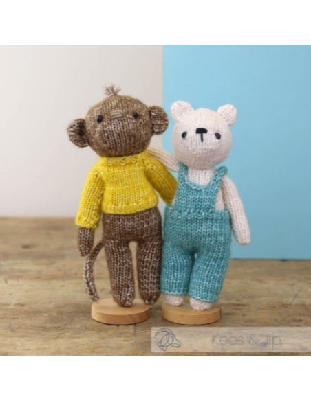 Kit tricot HardiCraft - Kees le singe