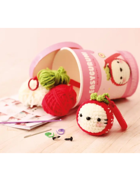 Kit amigurumi easygurumi fraise - Graine Créative