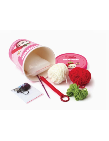 Kit amigurumi easygurumi fraise - Graine Créative