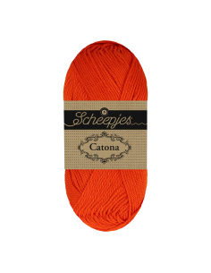 Scheepjes Catona 50g orange sanguine 079