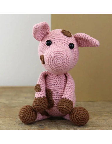 kit crochet hardicraft Pete le cochon