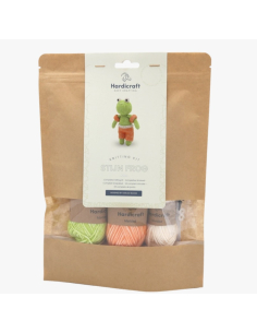 kit amigurumi grenouille au tricot 2