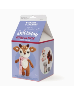 kit amigurumi biche graine créative