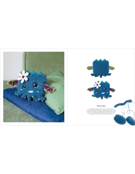 Livret Ricorumi Furry Furry Marvellous monster under my bed