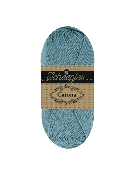 scheepjes catona bleu acier