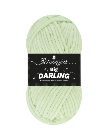 big darling scheepjes menthe glacée