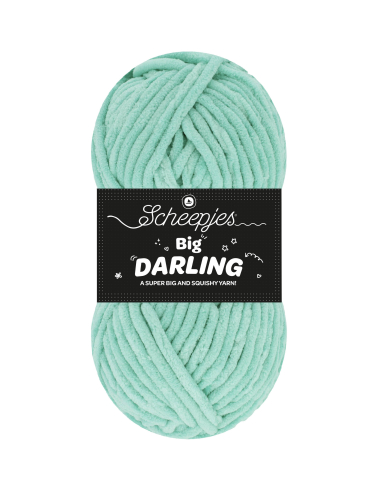 scheepjes big darling laine chenille poisson bleu