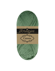 scheepjes catona nouvelle couleur vert eucalyptus