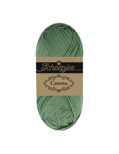 scheepjes catona nouvelle couleur vert eucalyptus
