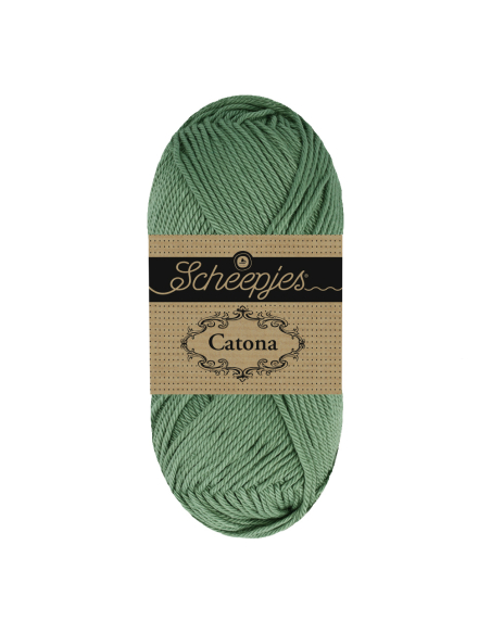 scheepjes catona nouvelle couleur vert eucalyptus